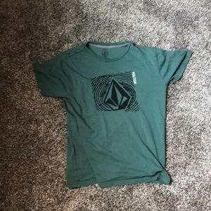 Kids XL Volcom shirt, greenish-blueish